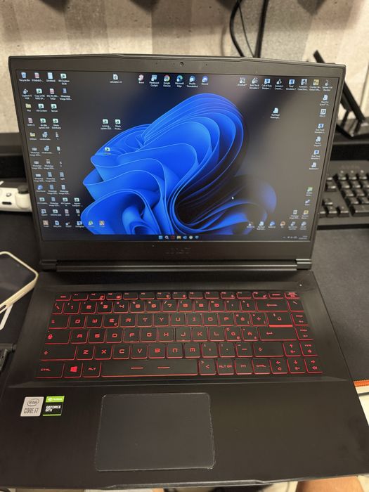 Laptop Gaming MSI GF63 Thin – i7-10750H / 16GB RAM / GTX 1650 4GB / SSD 512GB