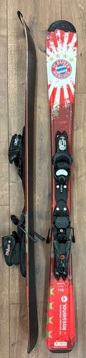 110см Limited Edition Rossignol Bayern München skis с Leki щеки