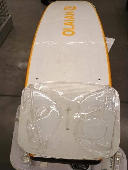 Placă surfboard 100 6'8" + leash și 3 - produs resigilat Decathlon