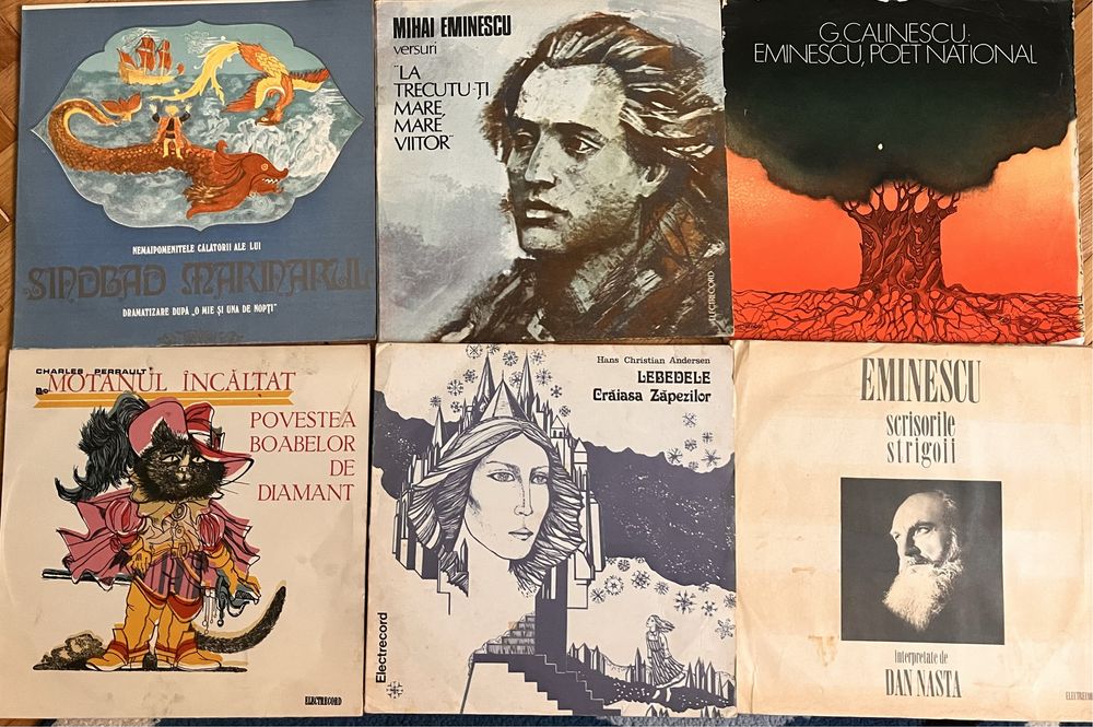 Vinyl Colectie Mixta Muzica si Povesti