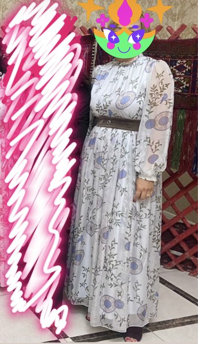 Платье нуршах 48 размер