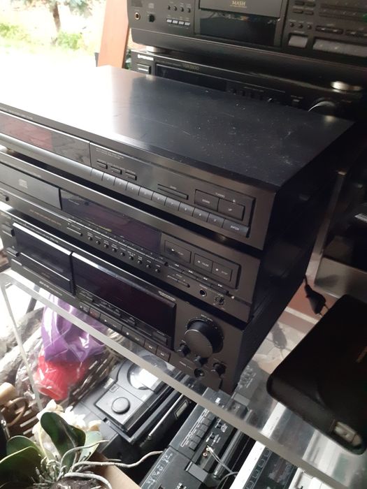 DENON cassette deck tuner si CD