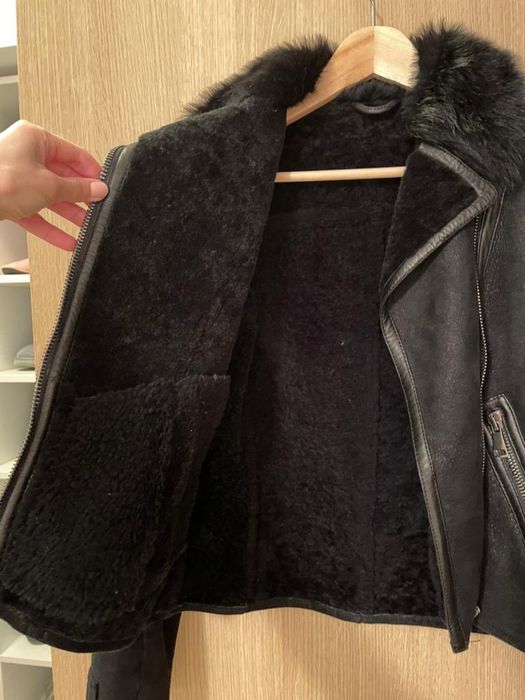 Vand cojoc Massimo Dutti, piele naturala.