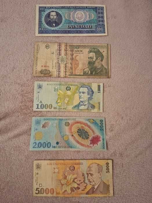 Bancnote, monede si abțibilduri vechi de colectie