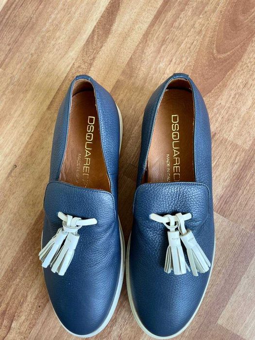 Дизайнерская мужская обувь, лофер от DSQUARED.