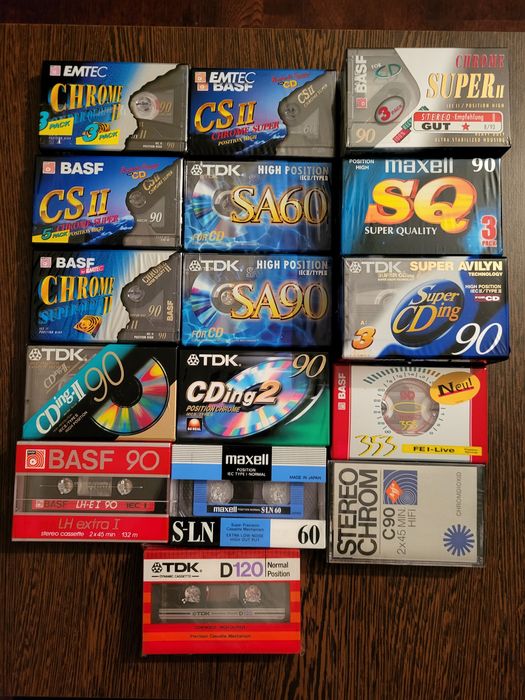 Casete audio sigilate