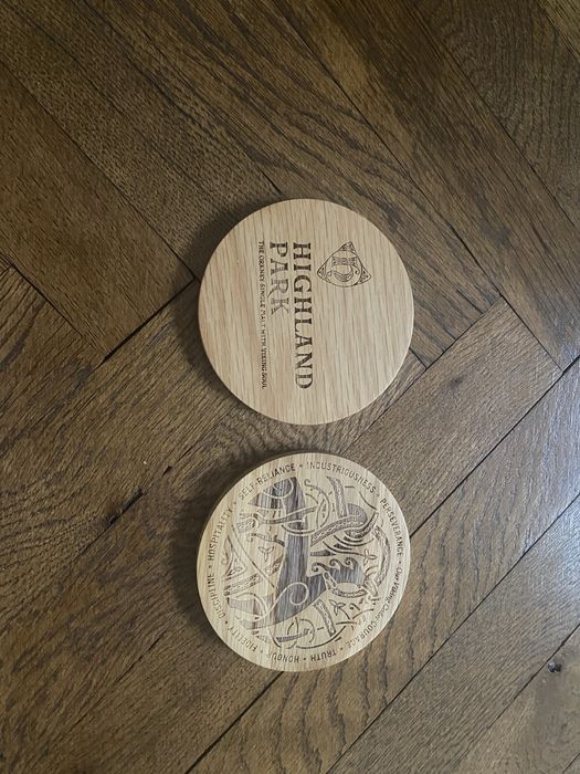 Highland Park Wood поставки за чаши 2 бр.