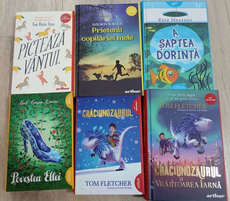 Pachet 6 cărți pentru copii