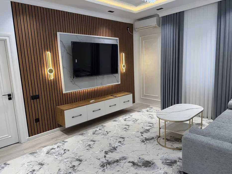 Мукимий ЖК Заравшан сити 2-х комнатная 55 м²