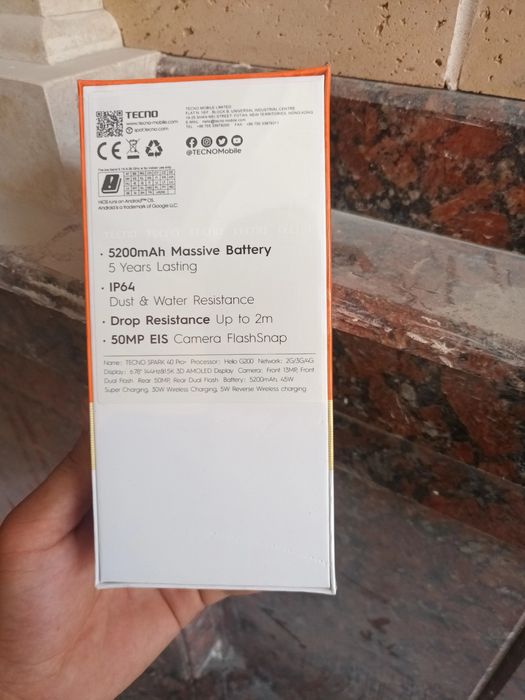 Tecno spark 40 pro plus