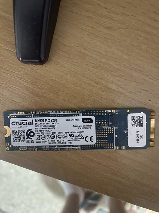 SSD M.2 Crucial MX500