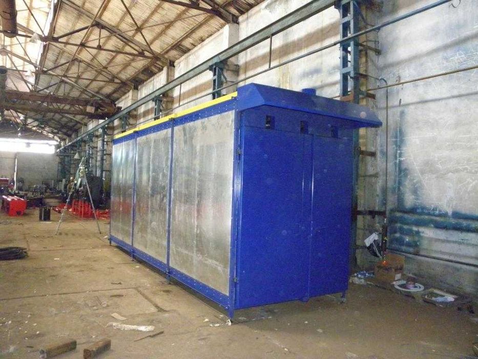 Печи для порошковой покраски любых размеров и сложности