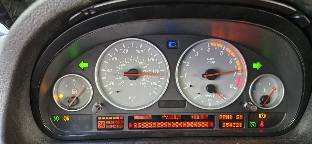 Километраж от BMW E53 4.8is