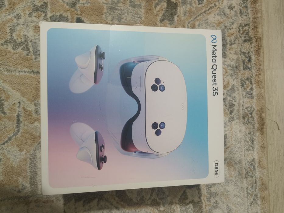 Meta Quest 3S 128GB + Curea BOBOVR + Accesorii și Cutie