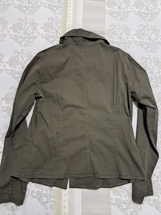 Памучна зелена риза, М размер