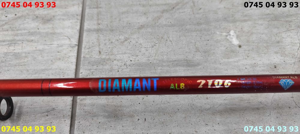 lanseta telescopica diamant alb 2.1mm 6 elementi