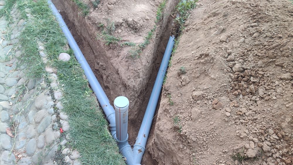 Траншей казиш Канализатся казиш