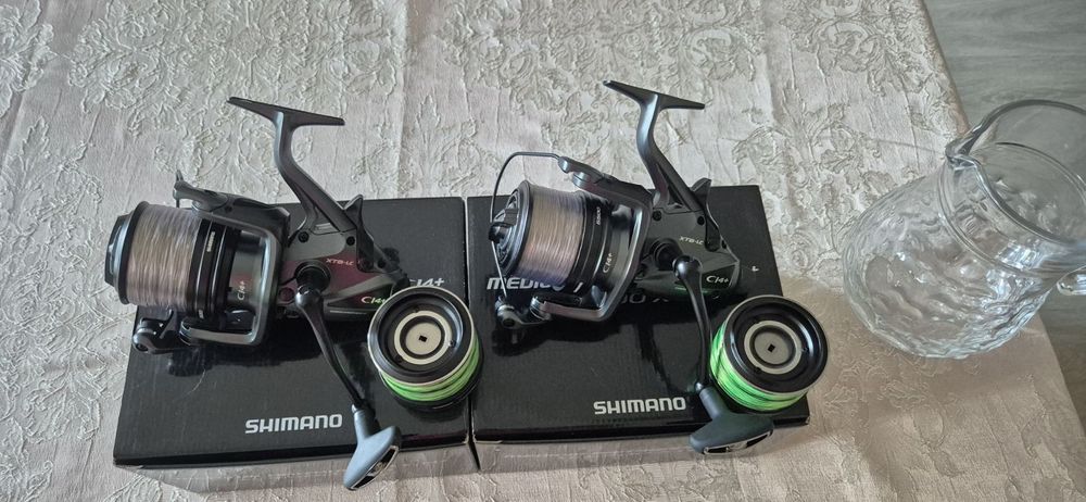 2 броя Шаранджийски макари SHIMANO Medium Baitrunner Ci4 XTB LC 5500