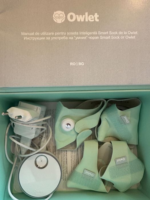 Owlet Smart Sock 3 + camera de supraveghere