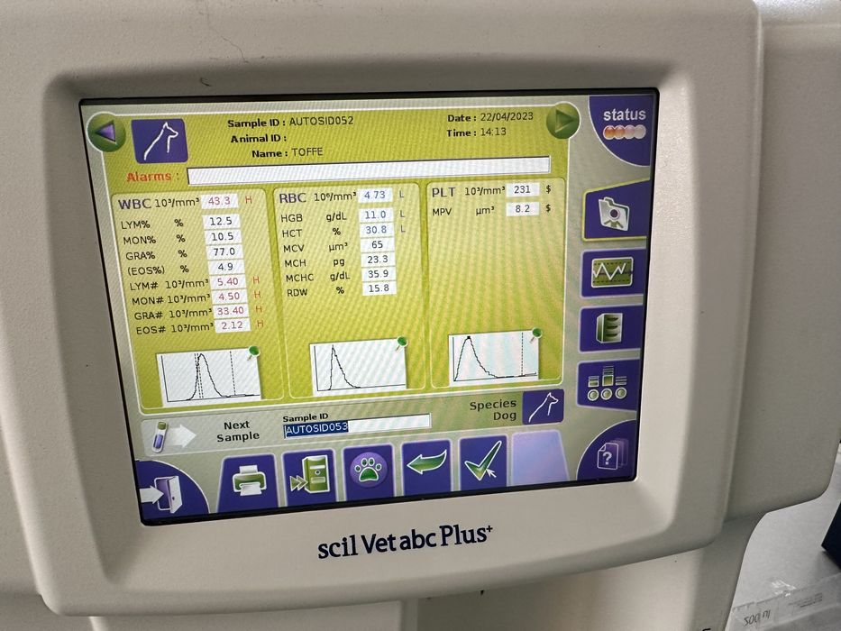 Aparate biochimie și hematologie Scil Vet ABC plus+Fuji Dri-chem 4000
