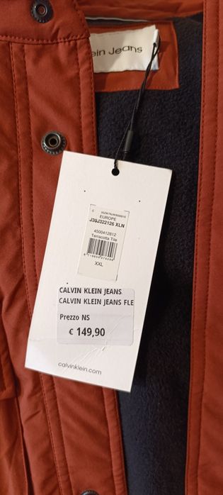 Чисто Ново, Оригинално яке Calvin Klein от Италия XXL