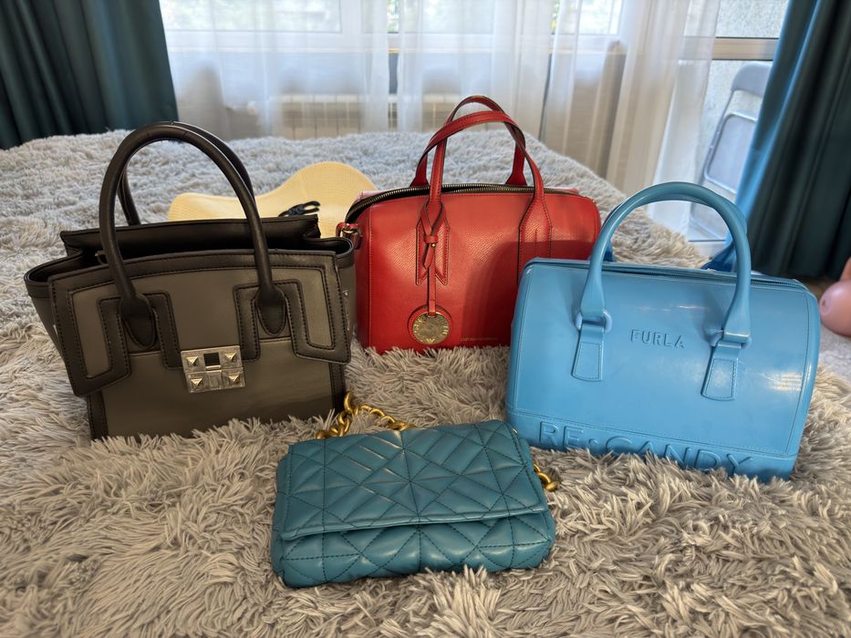Оригинални чанти Furla, Armani, Zara, Liu Jo