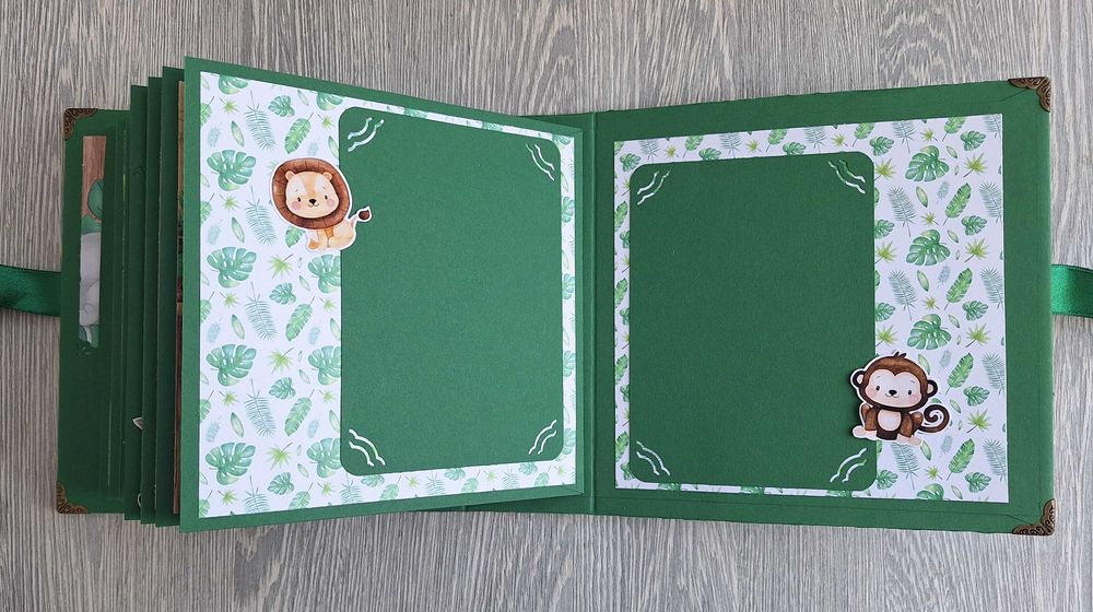 Подаръчен комплект "Джунгла" за момче, ръчна изработка /50.8