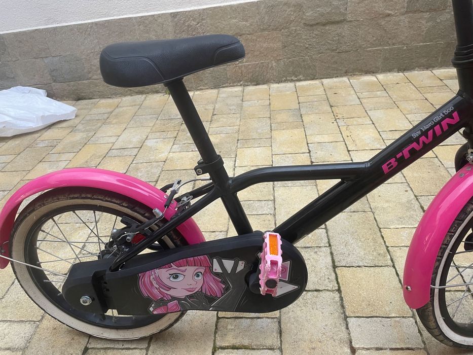 Детско колело розово