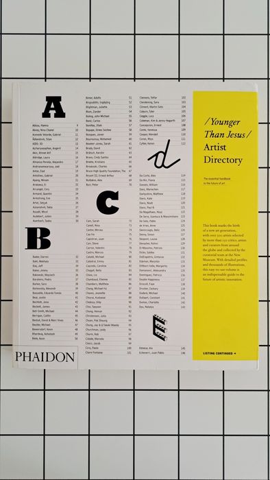 Younger Than Jesus / Artist Directory / PHAIDON