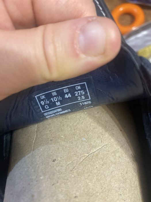 Clarks 44 размер мужские макасины