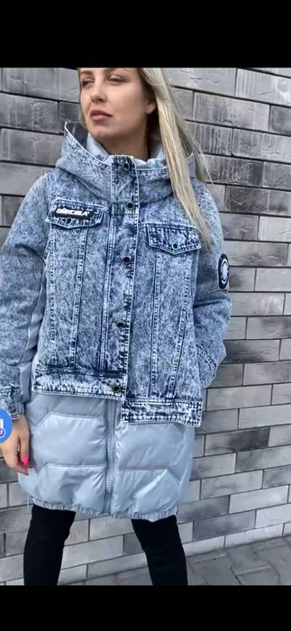 Зимний пуховик женский