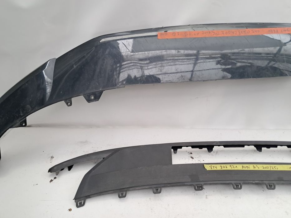 Предна задна броня лайсна Audi Q3 S-line  Audi A3 2018/2025г