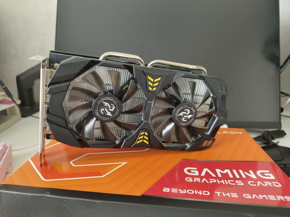 Видеокарта RX 580 8GB – отличное состояние!