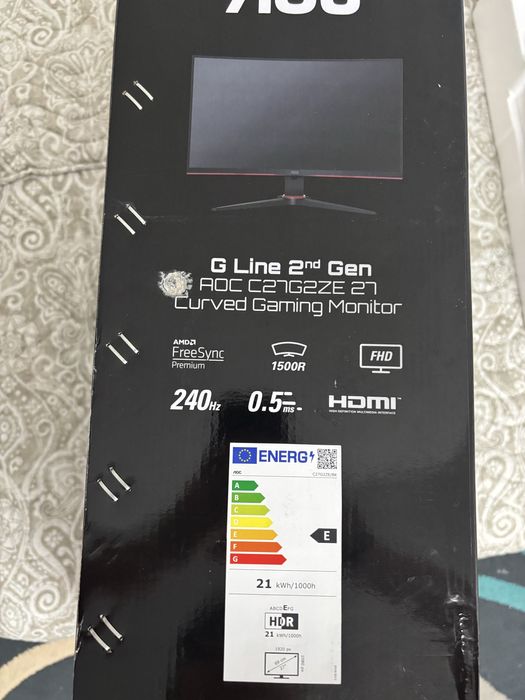 Monitor AOC C27G2ZE/BK