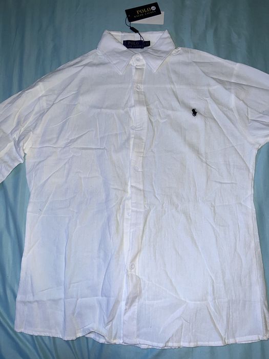 Camasi Polo alb/ negru Noi