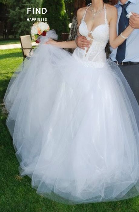 Сватбена рокля за булка наем/продажба