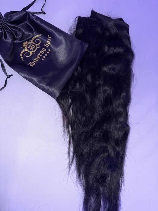 Естествена коса, удължения