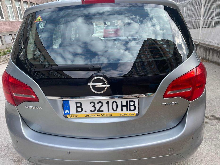 Opel Meriva 1.4 бензин, 140 к.с. | Газова уредба | Напълно обслужена