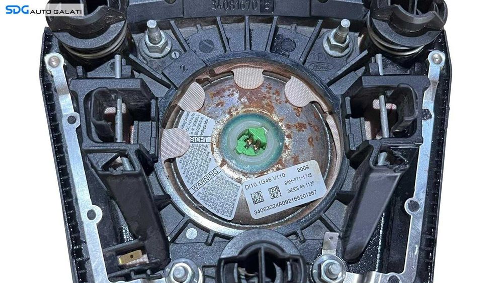 Airbag Volan Sofer Ford Mondeo 4 2007 - 2014 Cod AM21-U042B85-ABW [LC1370]