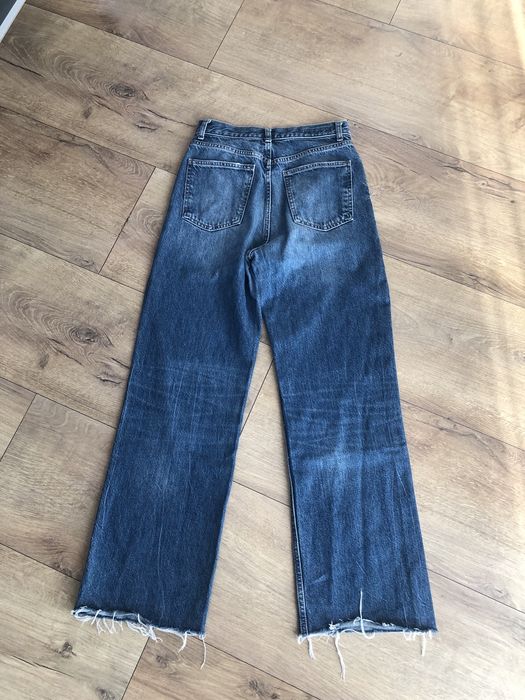 Zara зара дънки с широки крачоли