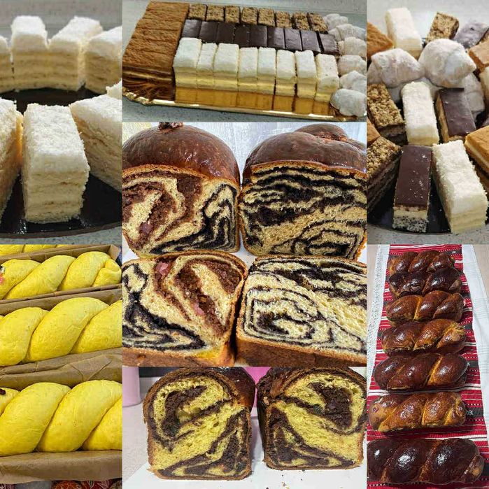 Cozonaci și prăjituri de casă pentru Crăciun