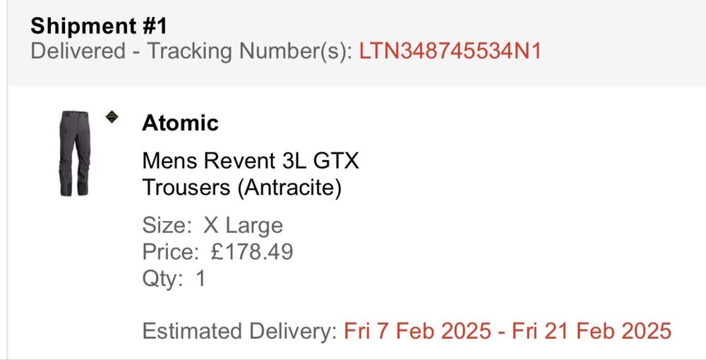 Pantaloni schi Atomic, marimea XL