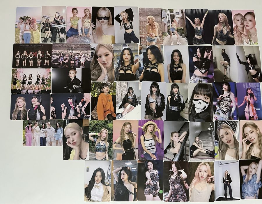 Биндер с k-pop карточками