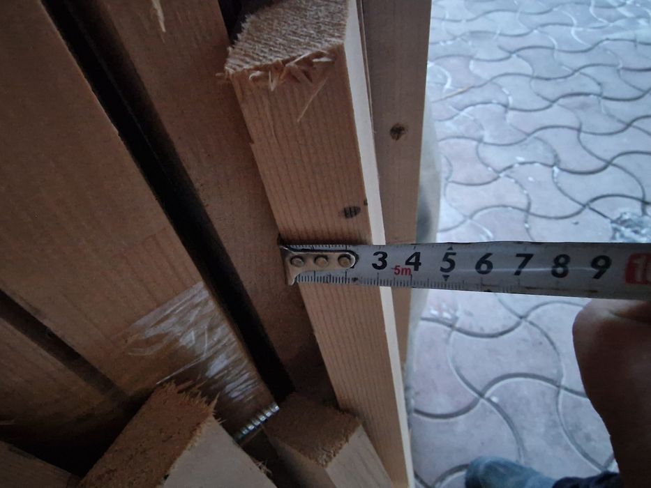 Брус струганный сухой 5х4 см