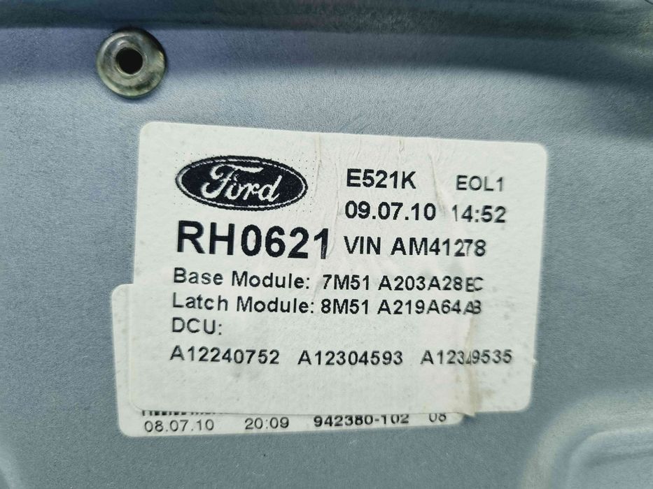 Macara electrica geam dreapta fata Ford Focus 1 [Fabr 1998-2005] 7M51-