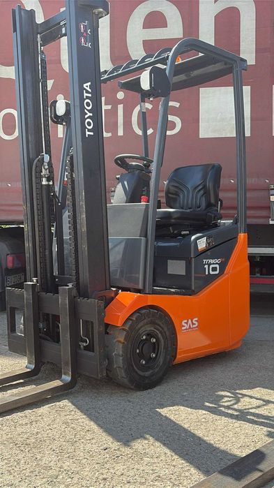 Stivuitor electric compact Toyota 7FBEST10 – 1T – Posibilitate de finantare!