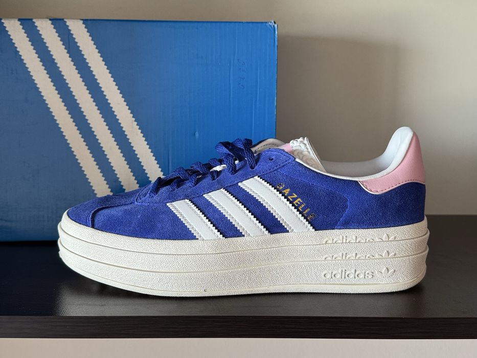 Adidas Gazelle Bold 40номер 25см Стелка Нови с Кутия Ес Кожа