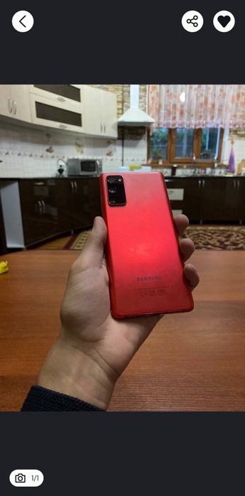 Samsung galaxy s20 fe 6/128gb sotiladi