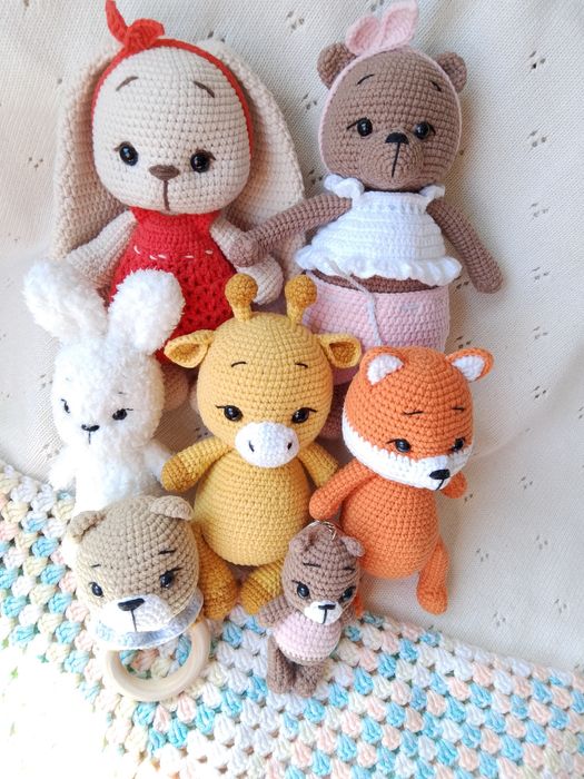 Вязанные игрушки