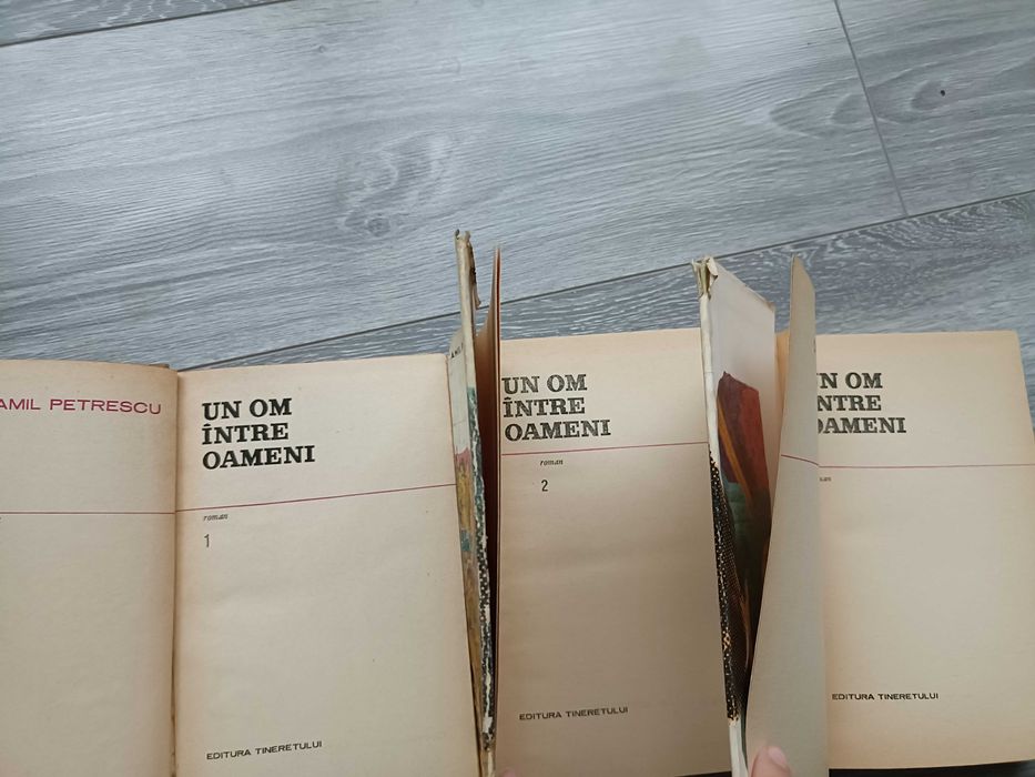 3 vol. Un om între oameni de Camil Petrescu